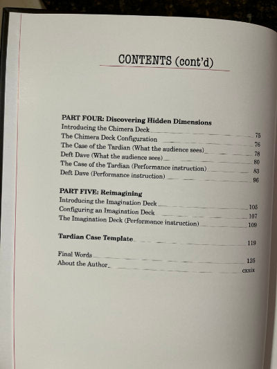 Symmetry, Parity & the Chimera Deck (book + 3 decks) - Ben Harris