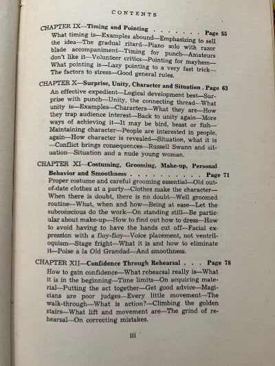 Showmanship for Magicians - Dariel Fitzkee (1st edition)