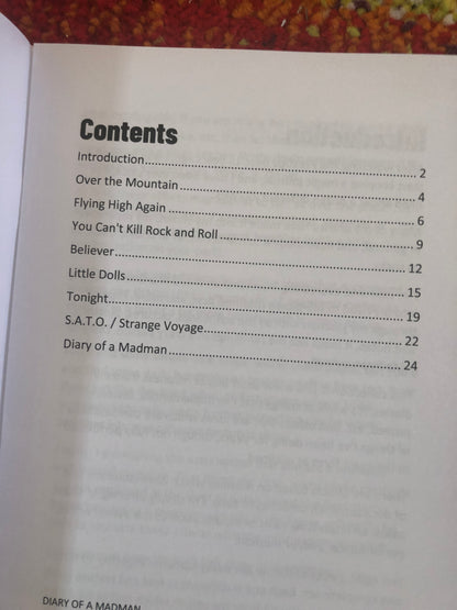 Diary of a Madman - Jeff Stone