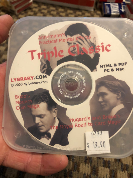 Triple Classic CD - Annemann, Bobo, Hugard & Braue - Lybrary.com