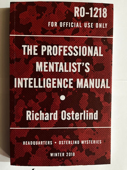 The Professional Mentalist's Intelligence Manual - Richard Osterlind