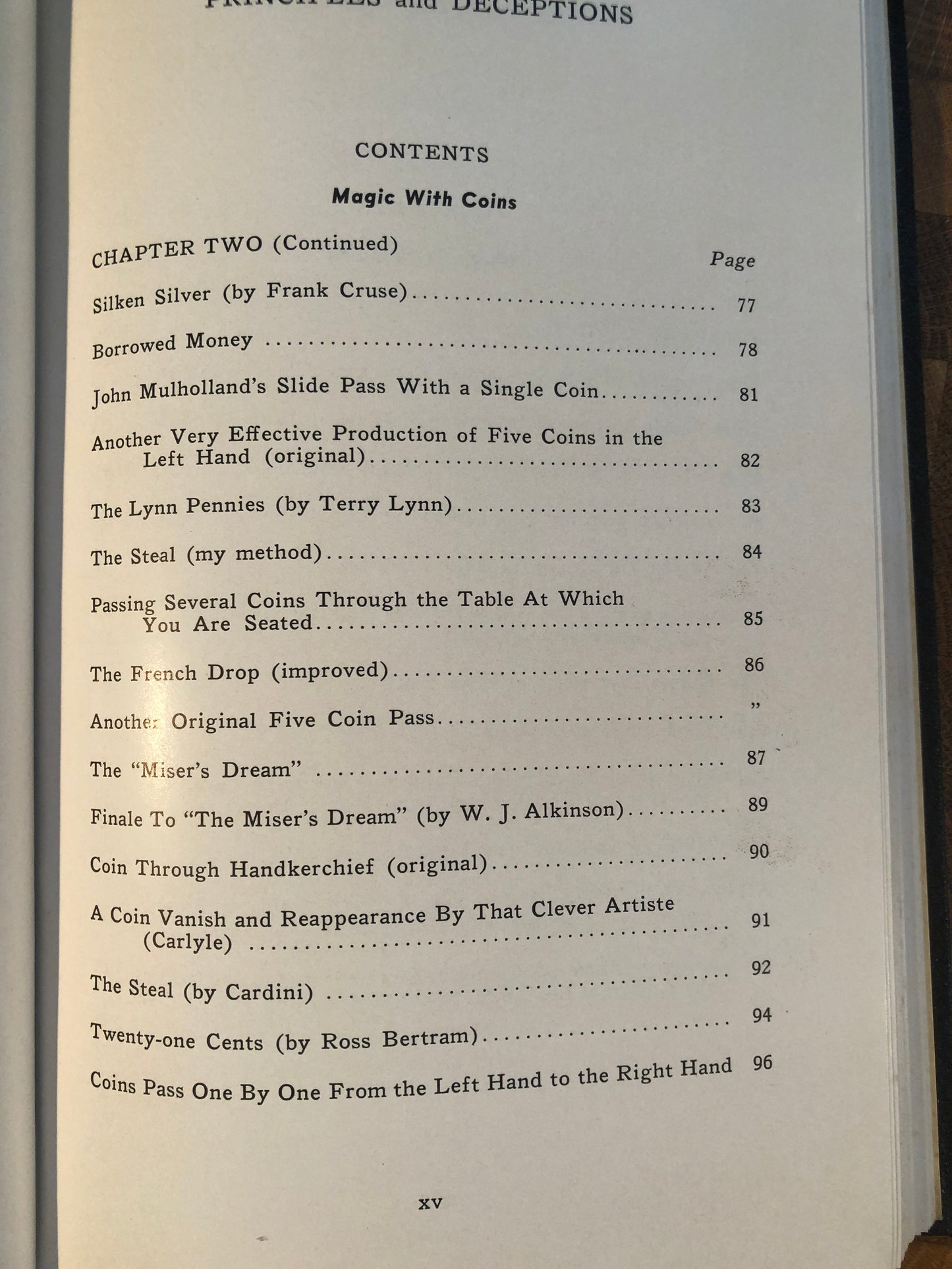 Principles and Deceptions - Arthur Buckley