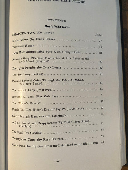 Principles and Deceptions - Arthur Buckley