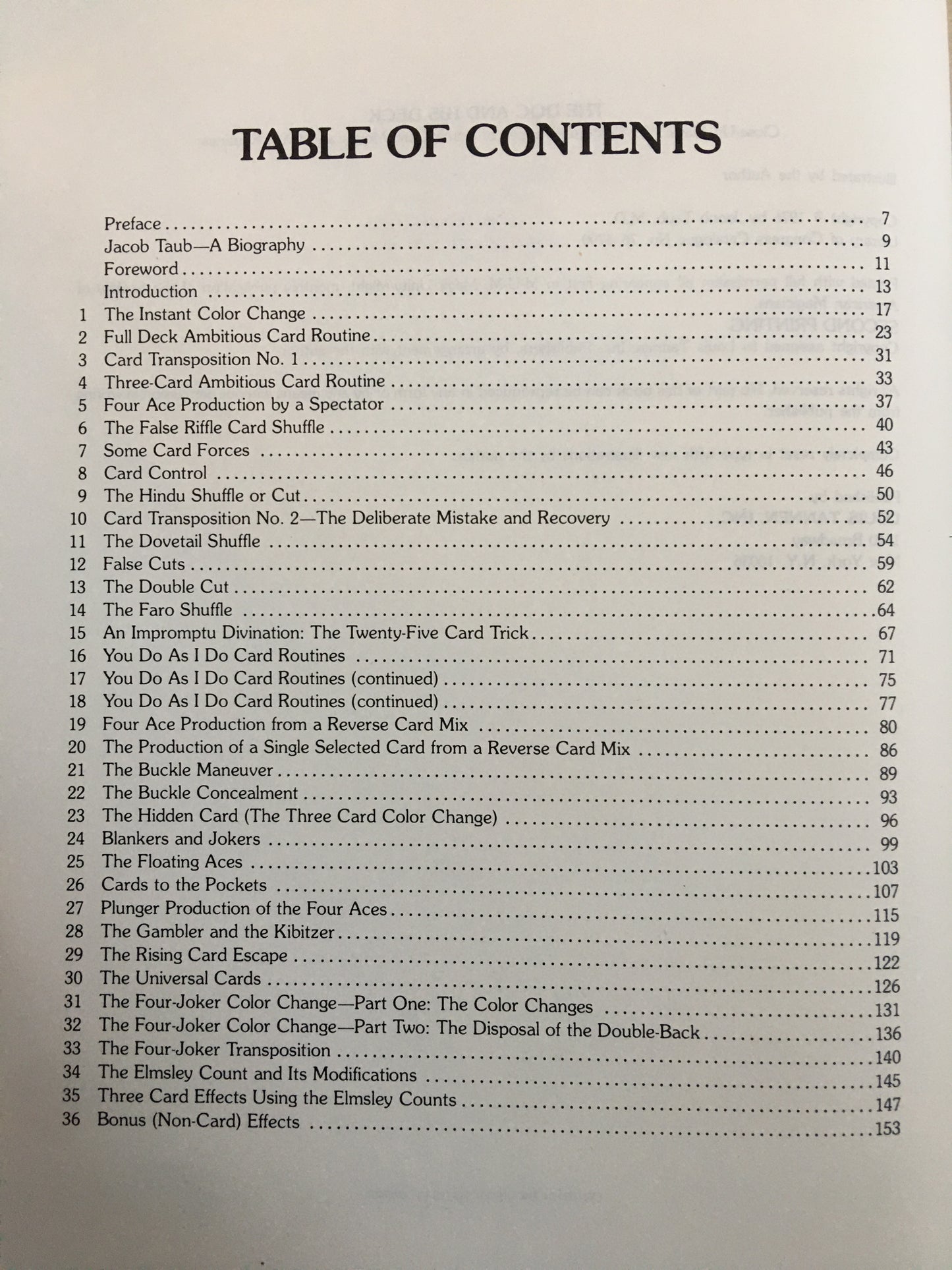 The Doc And His Deck - Jacob Taub, M.D.