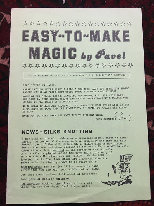 Easy-To-Make Magic - Pavel