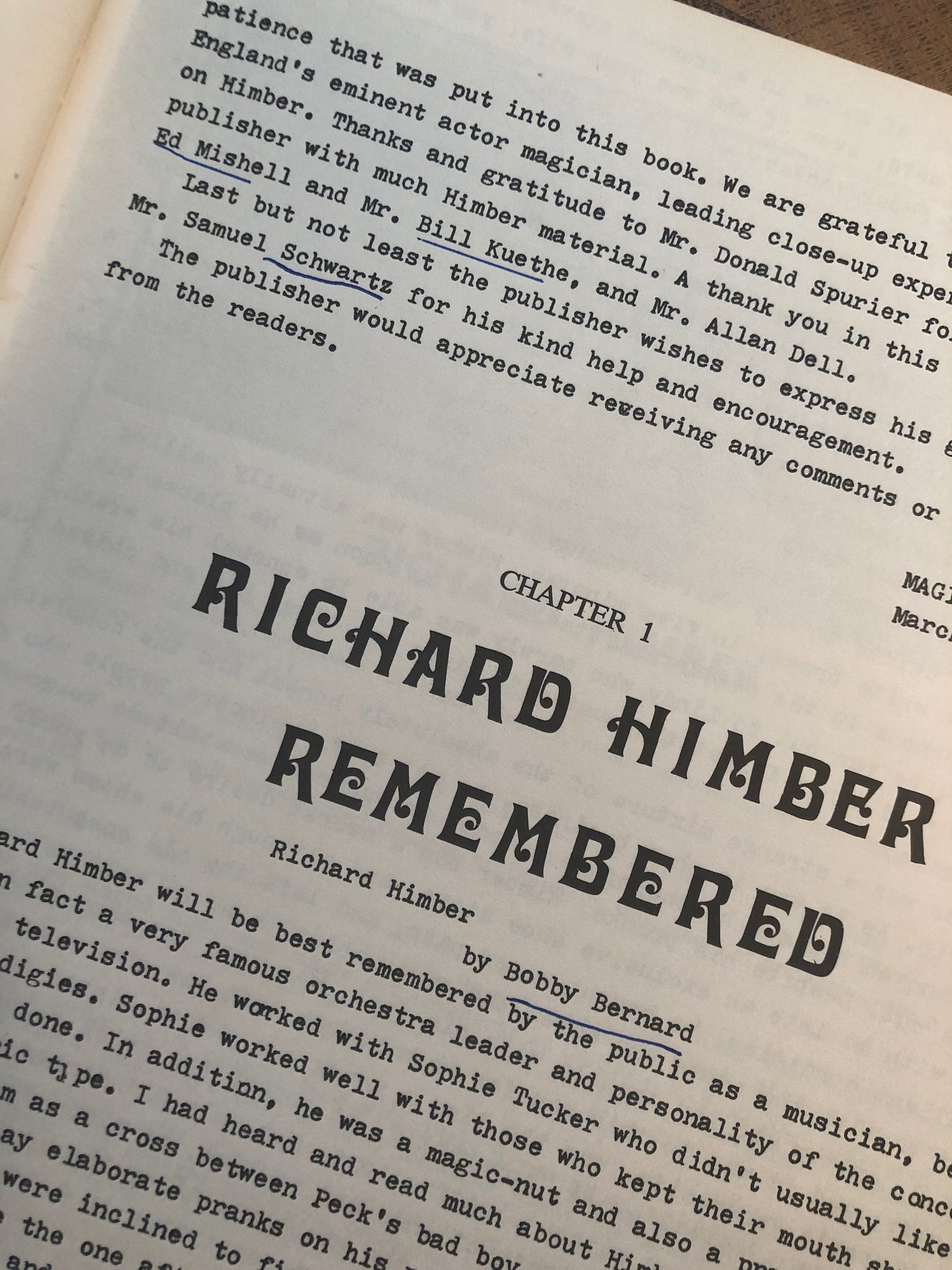 Richard Himber: The Man And His Magic - Ed Levy