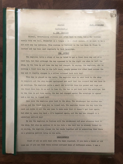 Quartet Manuscripts 1-4 - Mark Leveridge