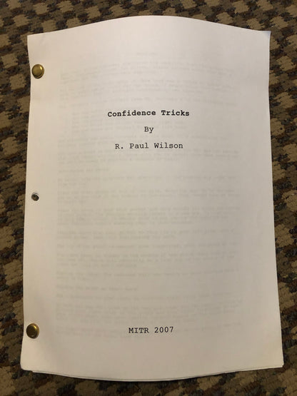 Confidence Tricks - R. Paul Wilson