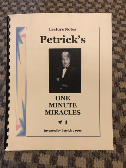 Petrick's One Minute Miracles #1 - Petrick & Mia