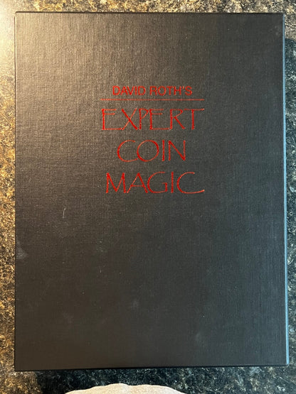 David Roth's Expert Coin Magic - Richard Kaufman - 1st edition/slipcase