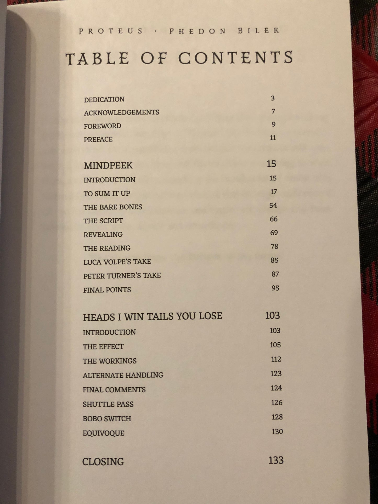 Proteus - Phedon Bilek