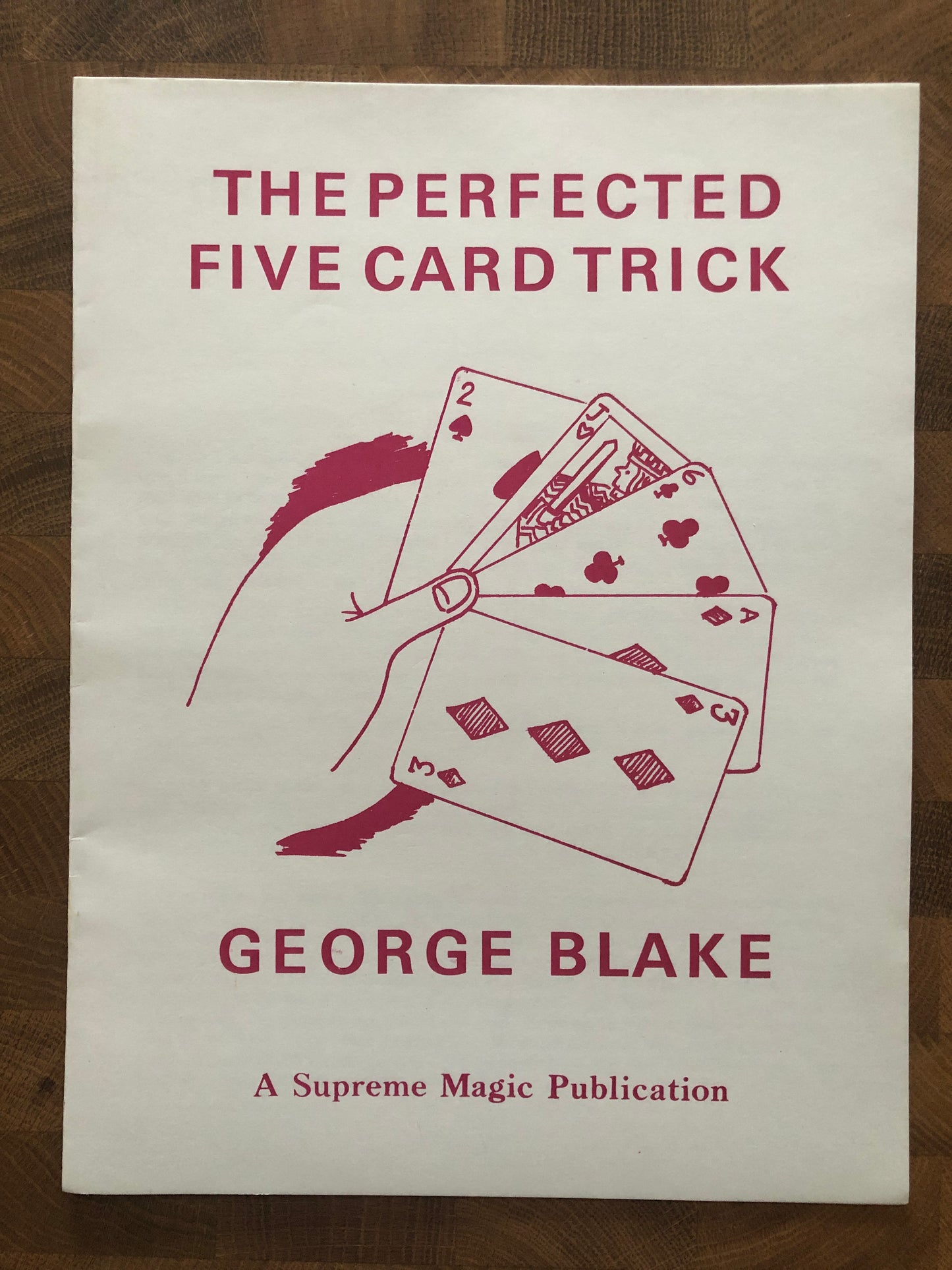 The Perfected Five Card Trick - George Blake