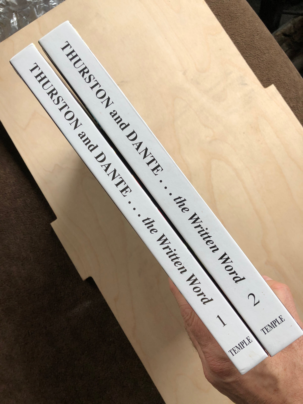 Thurston & Dante...The Written Word - 2 Vol. Set - Phil Temple