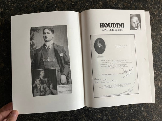 Houdini A Pictorial Life - Melbourne Christopher (Collector's edition)
