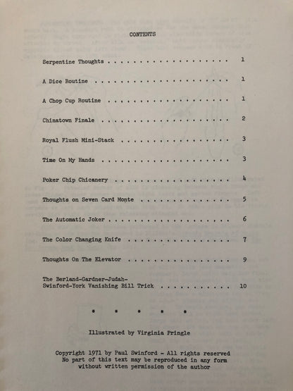 Paul Swinford Lecture Notes - Jeff Busby