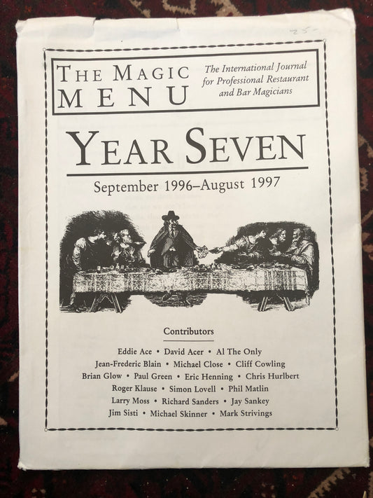 The Magic Menu YEAR 7 - Jim Sisti
