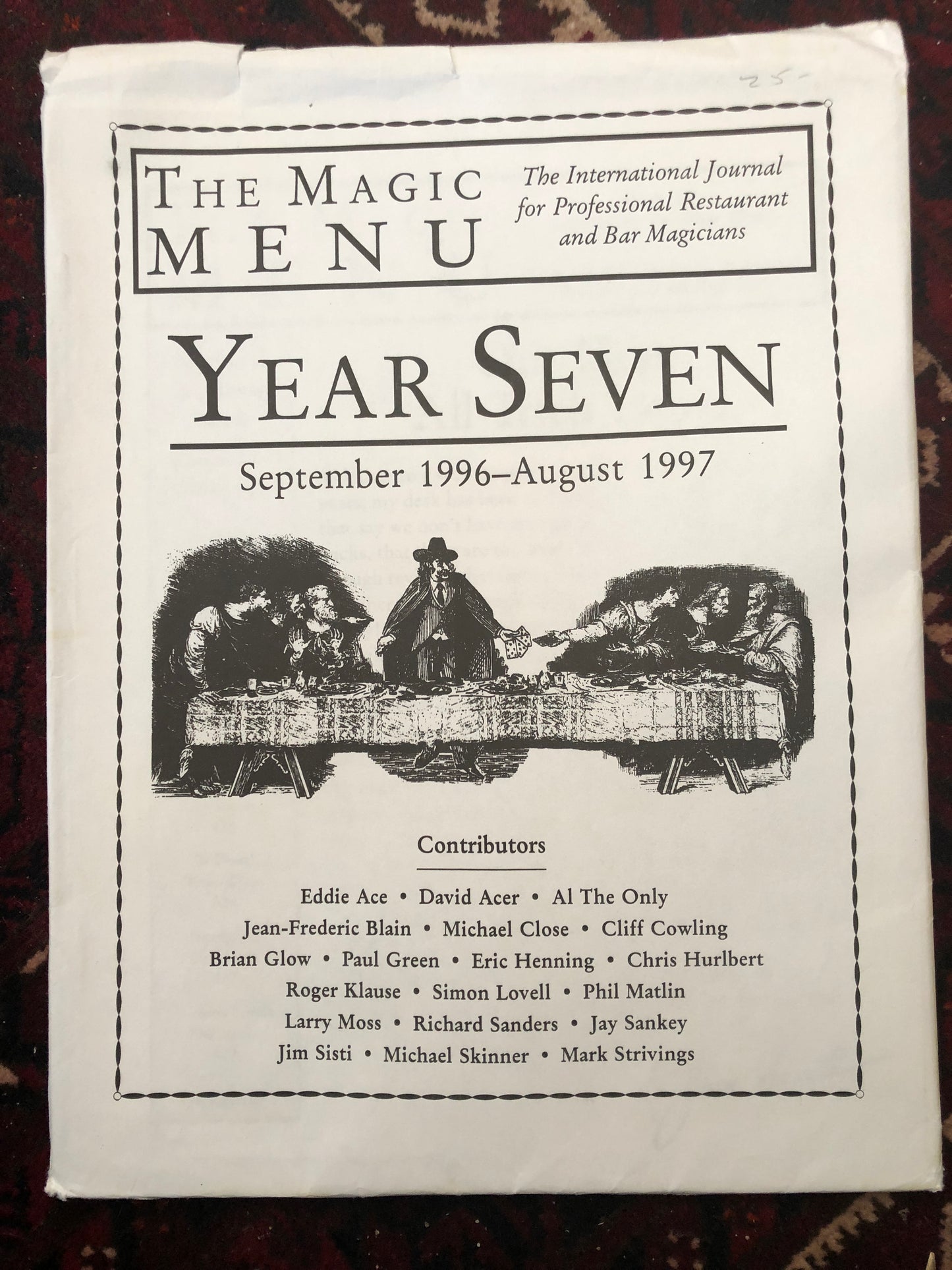 The Magic Menu YEAR 7 - Jim Sisti