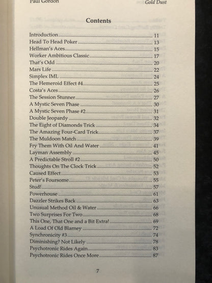 Gold Dust Trilogy - Paul Gordon