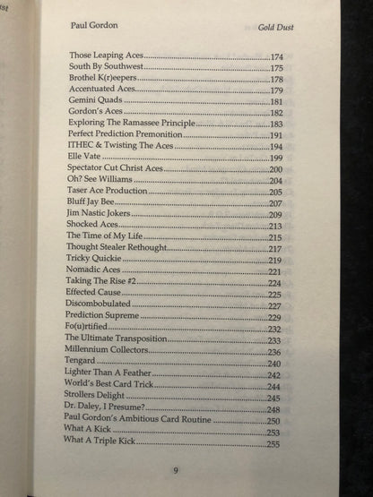 Gold Dust Trilogy - Paul Gordon