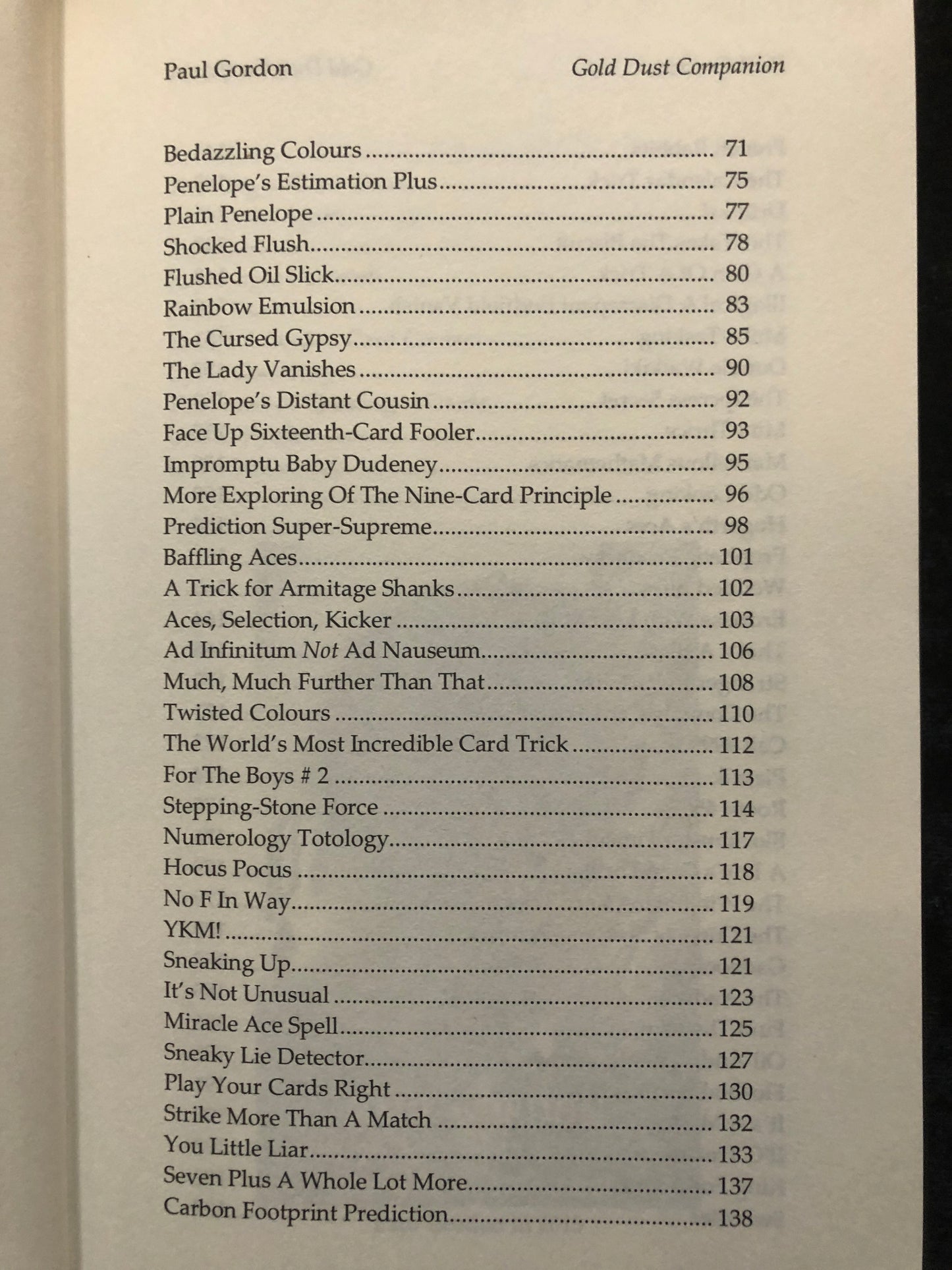 Gold Dust Trilogy - Paul Gordon