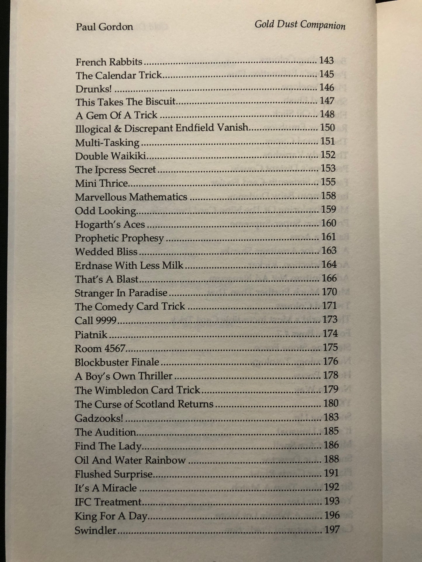 Gold Dust Trilogy - Paul Gordon