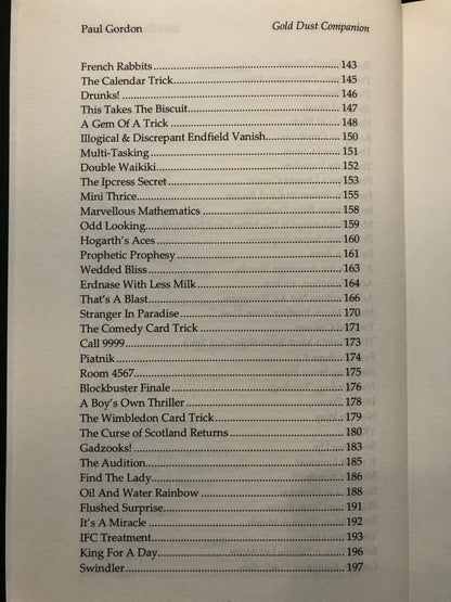 Gold Dust Trilogy - Paul Gordon