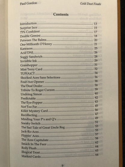 Gold Dust Trilogy - Paul Gordon