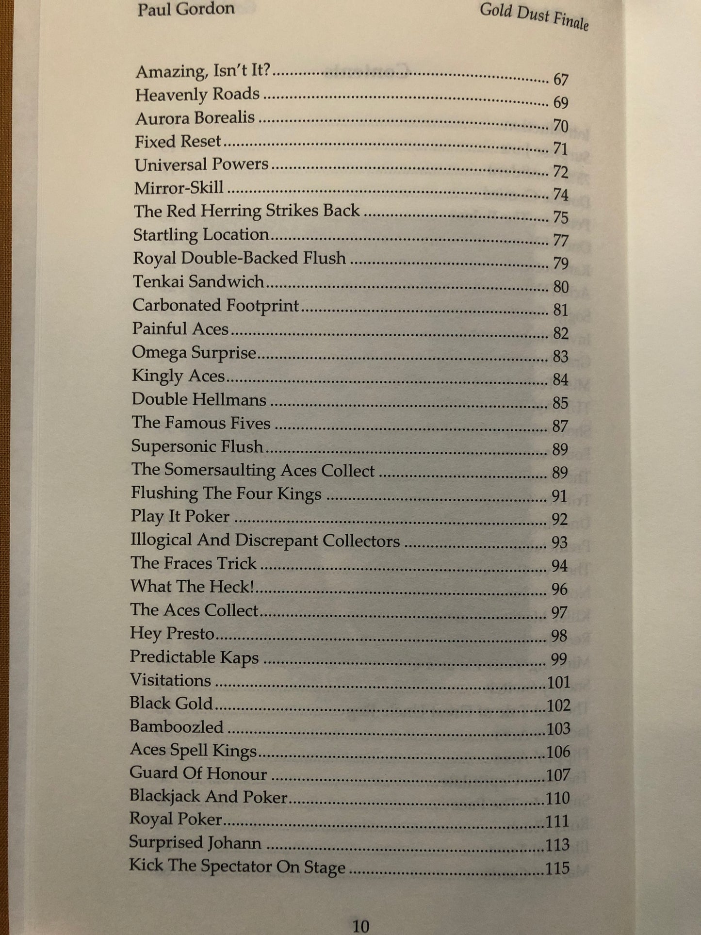 Gold Dust Trilogy - Paul Gordon