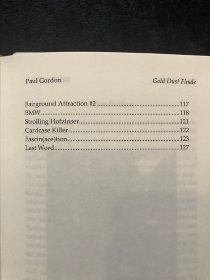 Gold Dust Trilogy - Paul Gordon