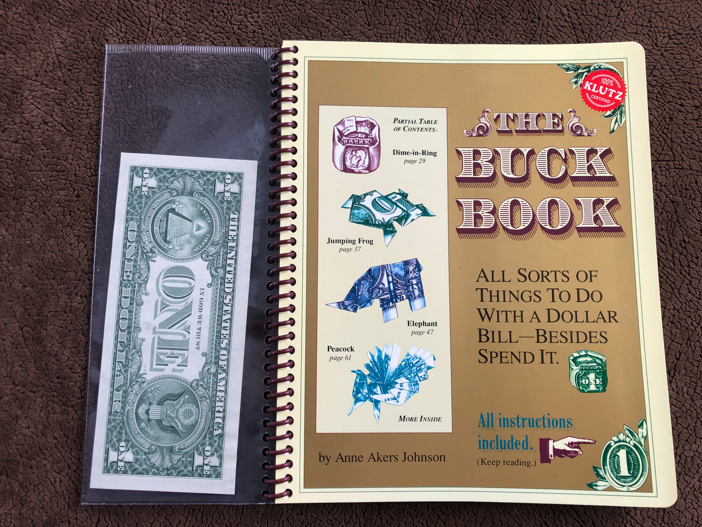 The Buck Book - Anne Akers Johnson & Klutz Press