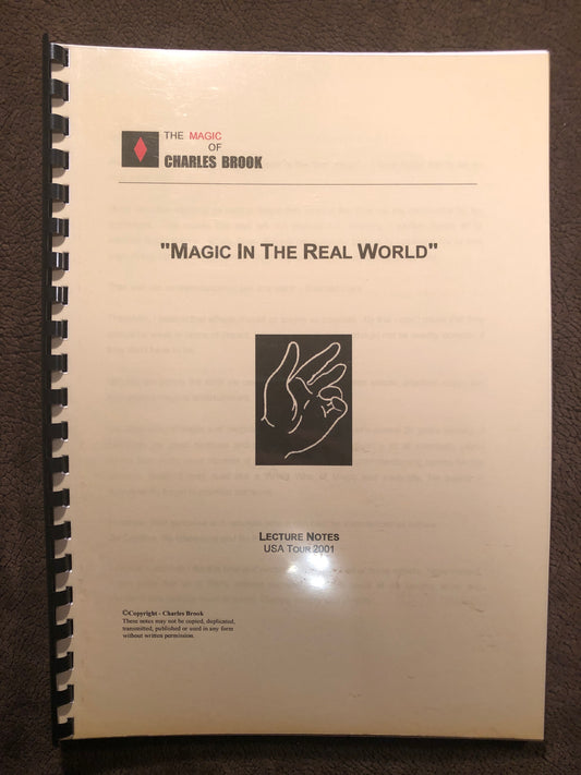 Magic in the Real World - Charles Brook