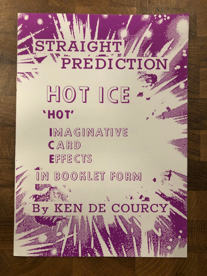 Straight Prediction - Ken de Courcy