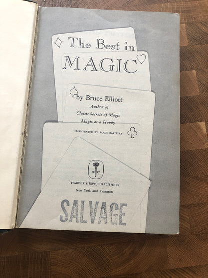 The Best In Magic - Bruce Elliott