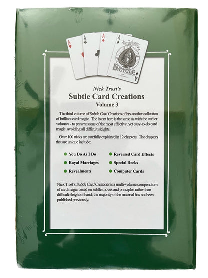 Subtle Card Creations Vol. 3 - Nick Trost