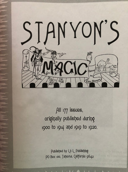 Stanyon's Magic - L&L Publishing (USED)