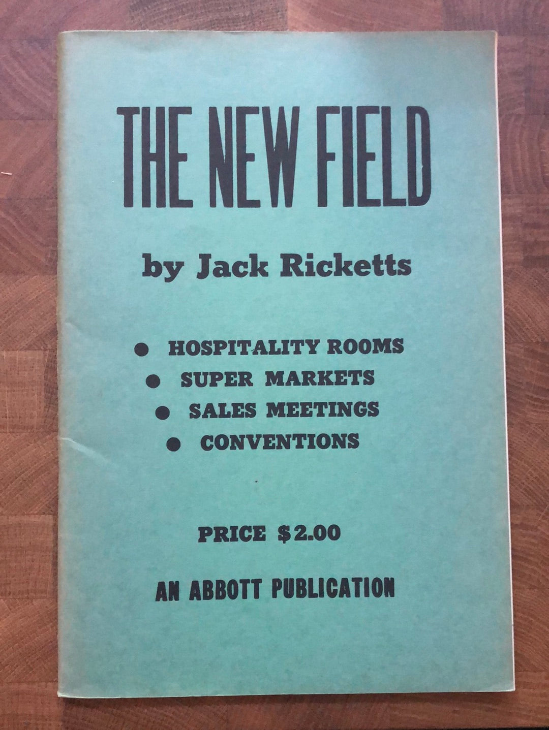 The New Field - Jack Ricketts