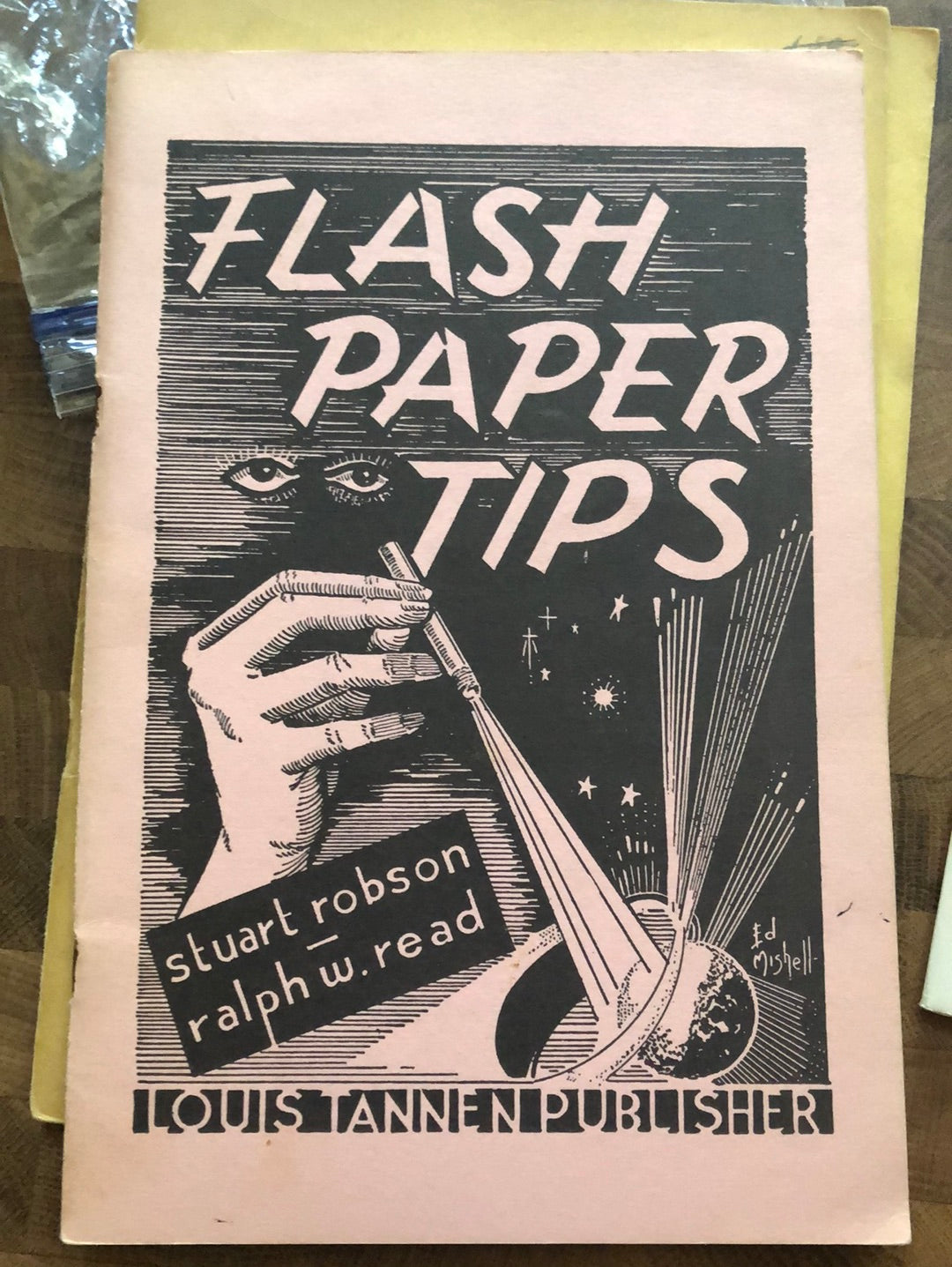 Flash Paper Tips - Stuart Robson & Ralph W Read – Don's Magic & Books